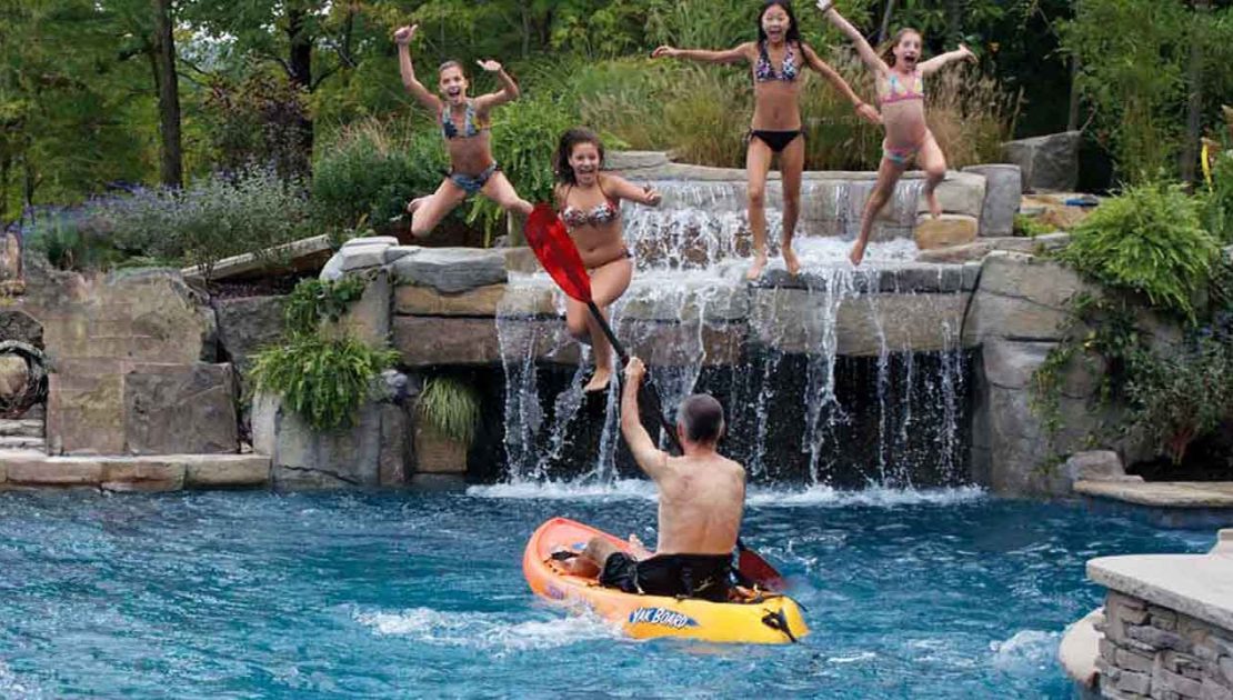 Pool Magazine: Creating an Adventure Pool, The Ultimate Thrill in Your Backyard