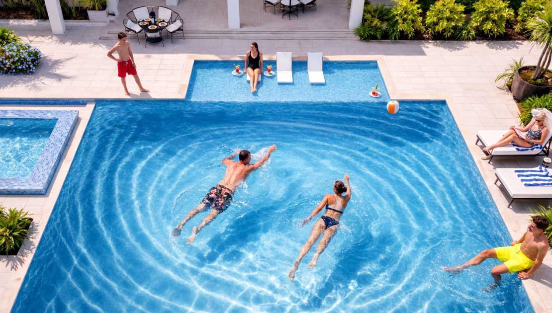 Create a Hydrotherapy Pool in any residential swimming pool with BlueOrbit